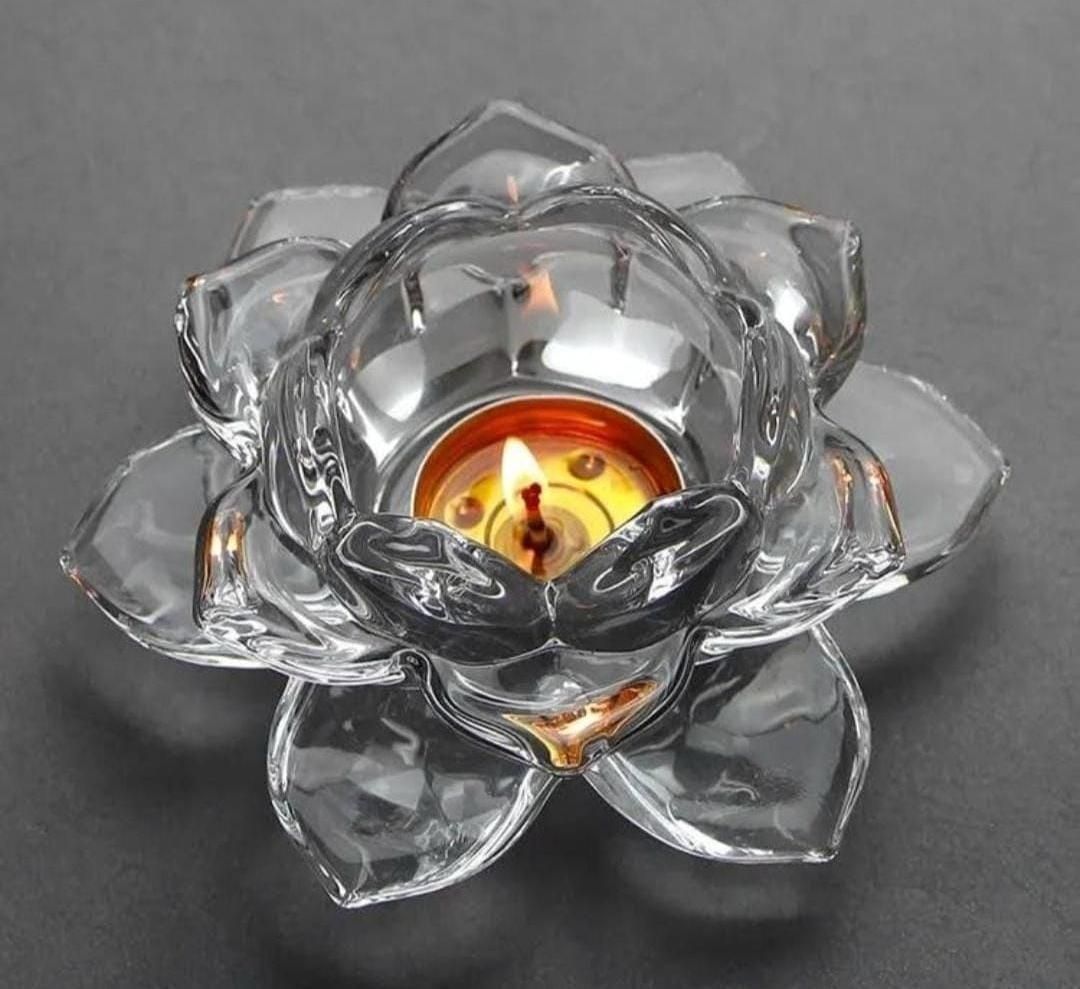 Lotus Luminance Candle Holder