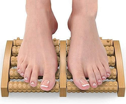 Wooden Foot Massage Roller