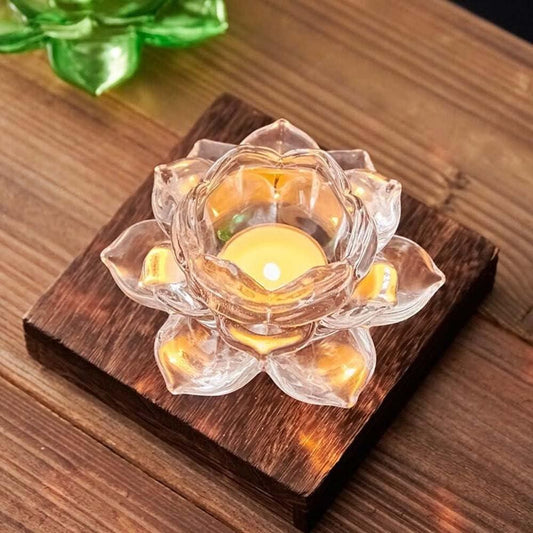 Lotus Luminance Candle Holder